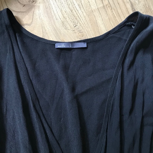 Maddy M Crochet Trim Romper Black - Picture 6 of 7